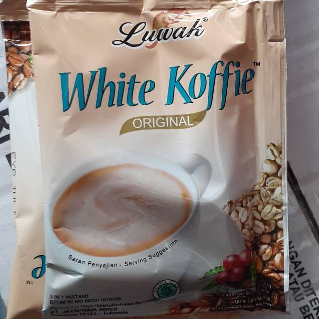 

Luwak White Coffee sachet 20gr x 10