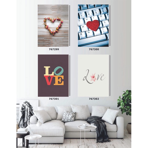 

Buku Tulis / Notebook / A5 Jepang / Love / Set 2770