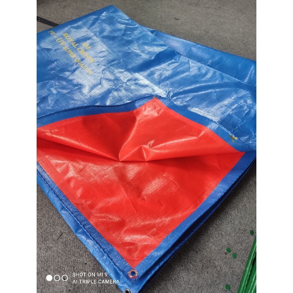 terpal plastik A12 Super tanpa sambungan (meteran/eceran)