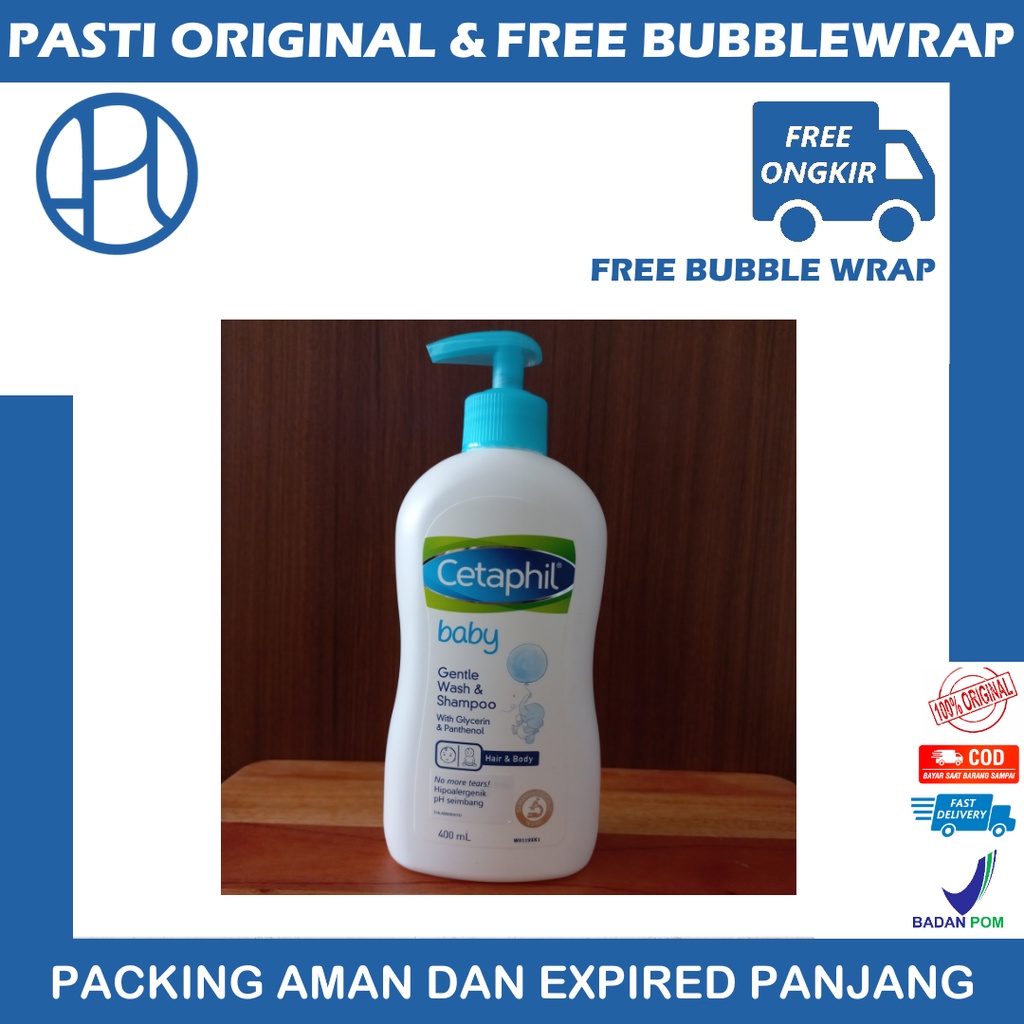 Cetaphil Baby Gentle Wash &amp; Shampoo Sabun Bayi - 400ml