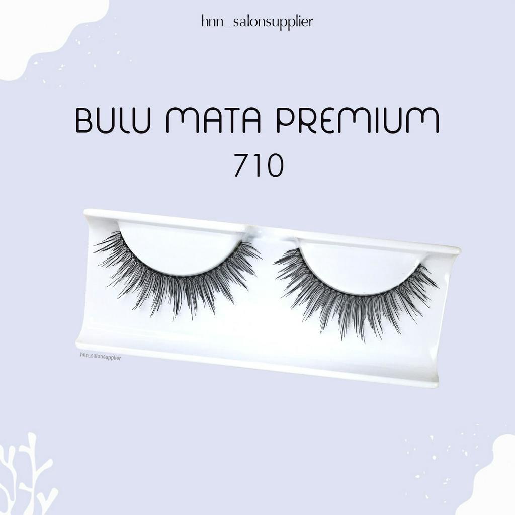 710 Bulu Mata Palsu Handmade Fake Eyelash Eye Lashes Lash Artifivial Belle Eyelashes