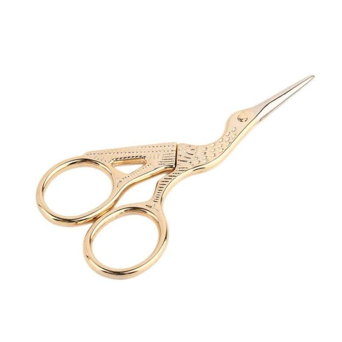 

[[COD]] Gunting Bangau Cora Retro Vintage Antik Unik Styling Gold SPECIAL Kode 59