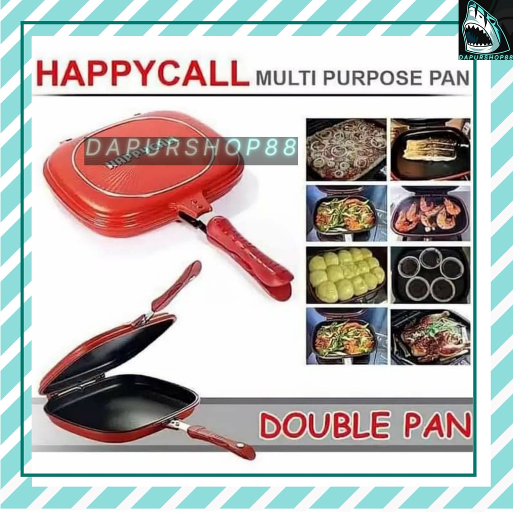 DOUBLE PAN HAPPY CALL JUMBO 32CM / HAPPY CALL DOUBLE PAN JUMBO 32CM / DOUBLE PAN HAPPY CALL