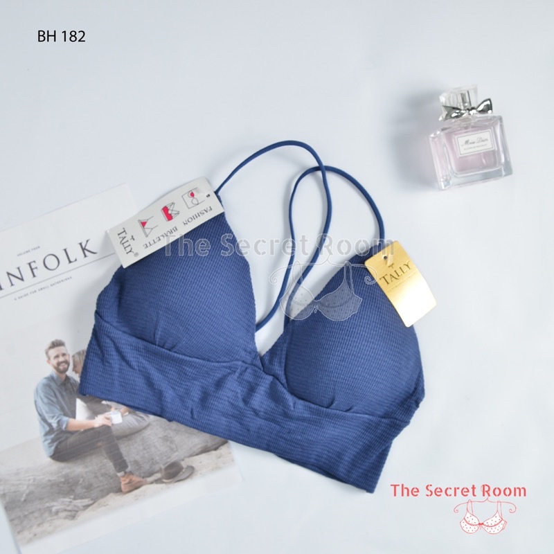 TALLY BRA BH KEMBEN BRALETTE 182 I FREE SIZE I BAHAN RAJUT I CUP B