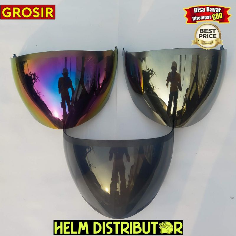 Kaca helm Visor helm GM Evo GM Evolution GM Fighter GM cewe (INKO)
