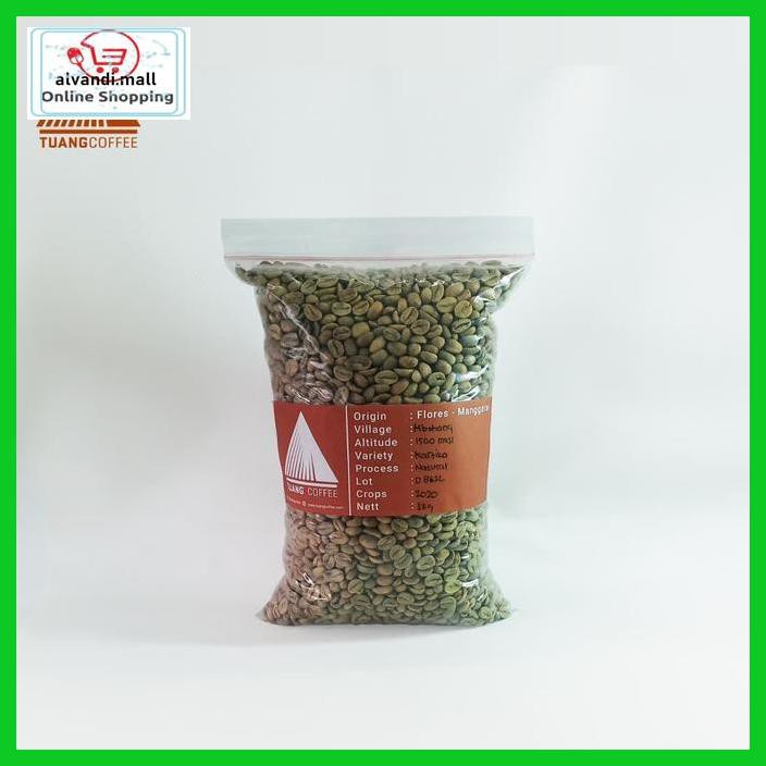 

57Ryr66- Specialty - Green Bean - Natural Arabica - Flores Manggarai - Kartika T7Tfhty-