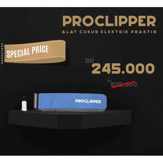 ALAT CUKUR ELEKTRIK PRAKTIS PROCLIPPER