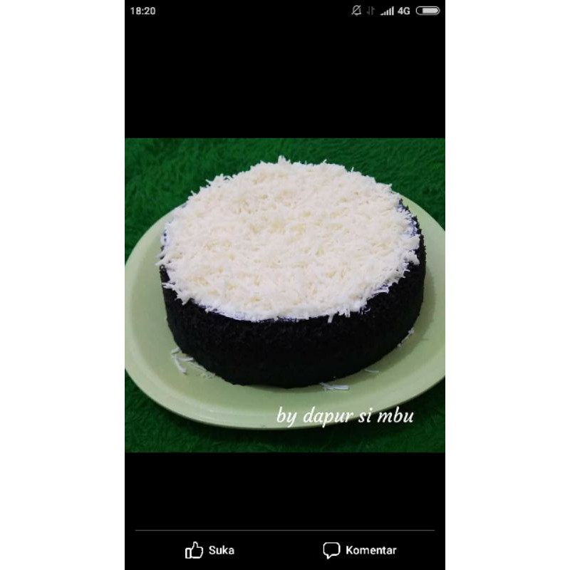 

Bolu Ketan Hitam Kukus Keju/Coklat