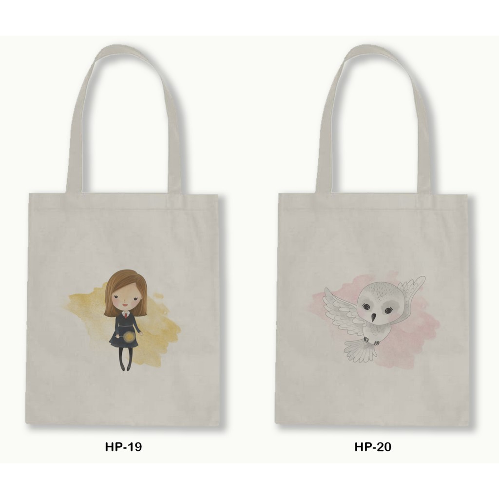 TOTE BAG BLACU 30X40 - HARRY POTTER series.12