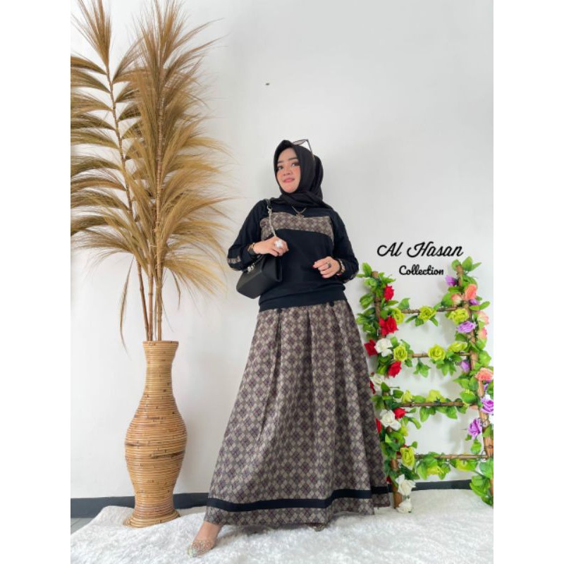 Set Rok batik (atasan+rok)