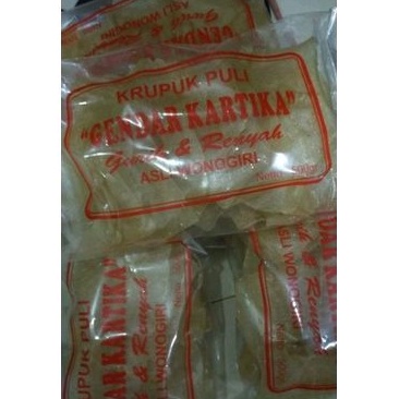 

KERUPUK PULI "Gendar Kartika" ASLI WONOGIRI