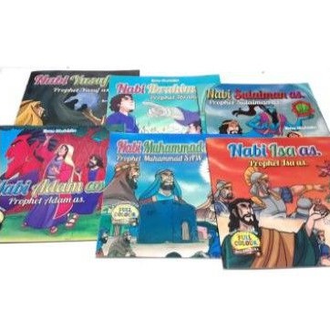 Buku Cerita/ Dongeng Seri Nabi Full Colour 2 Bahasa