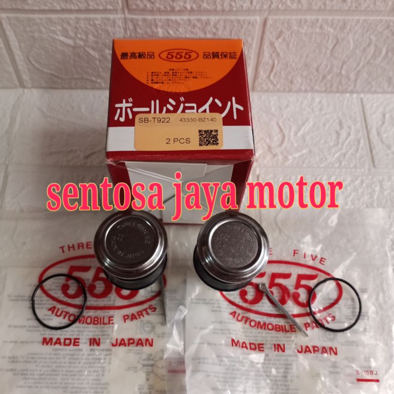 Ball Joint Balljoint Agya Ayla Original 555 Japan harga 1set