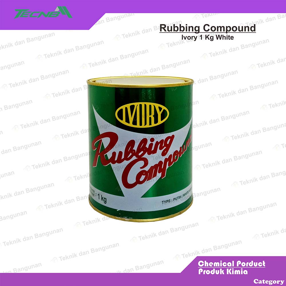 Rubbing Compound Mobil Ivory Putih 1 Kg