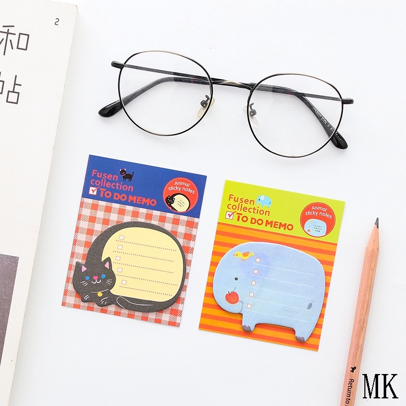 

Imoda Kawaii Animals 20 Post-It Notes Waktu Merekam Post-It Notes Catatan Pelajar/Kantor MK