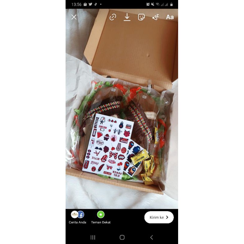 

packaging kotak (hampers untuk kado) / hampers