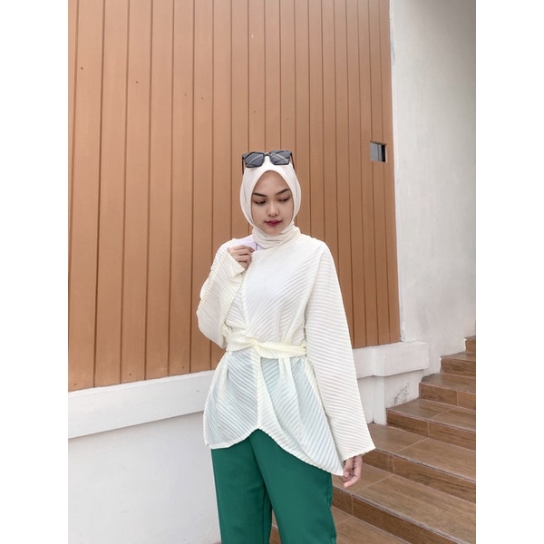 SALE !! KEMEJA PLEATS PREMIUM IMPORT
