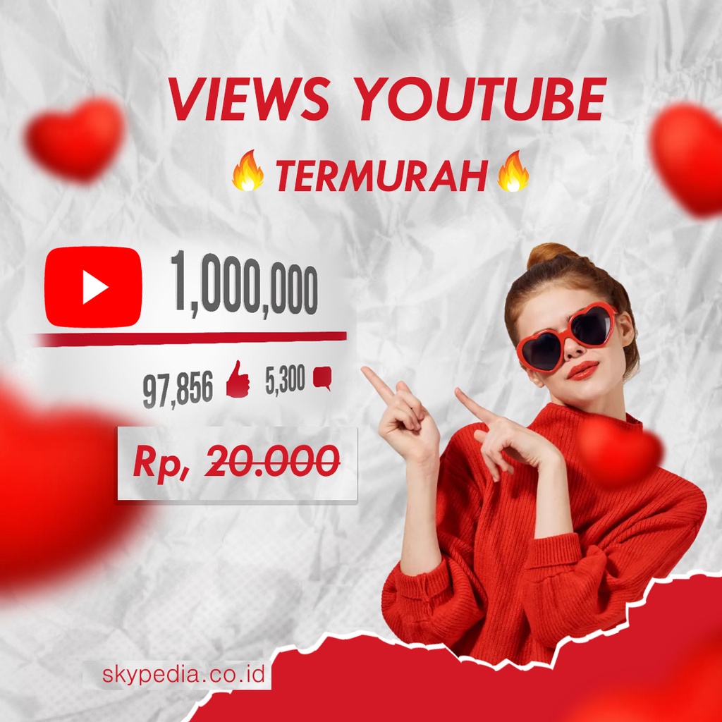 YOUTUBE PENAMBAH VIEWS YOUTUBE 1000 VIEW YOUTUBE MURAH