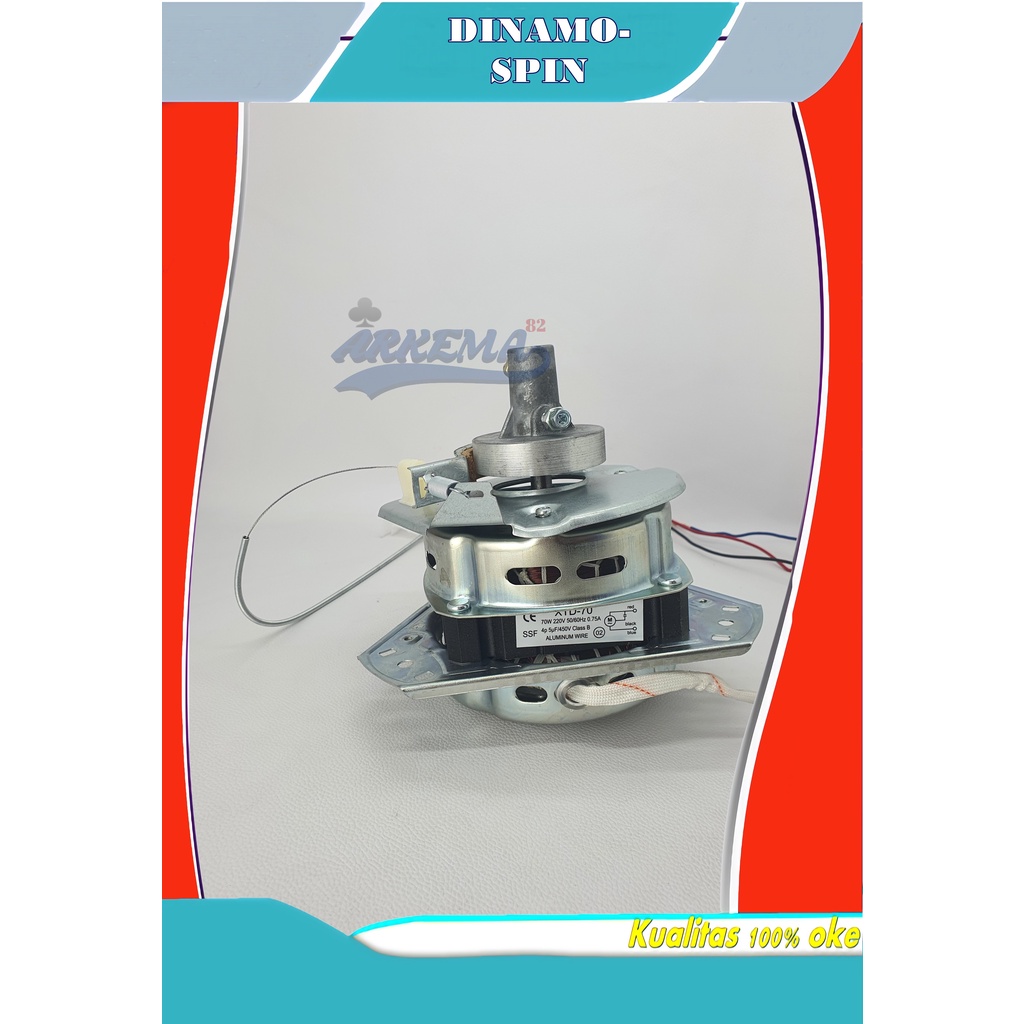 [ JUAL SET ] MOTOR DINAMO SPIN PENGERING MESIN CUCI 2 TABUNG SET UNIVERSAL MULTI