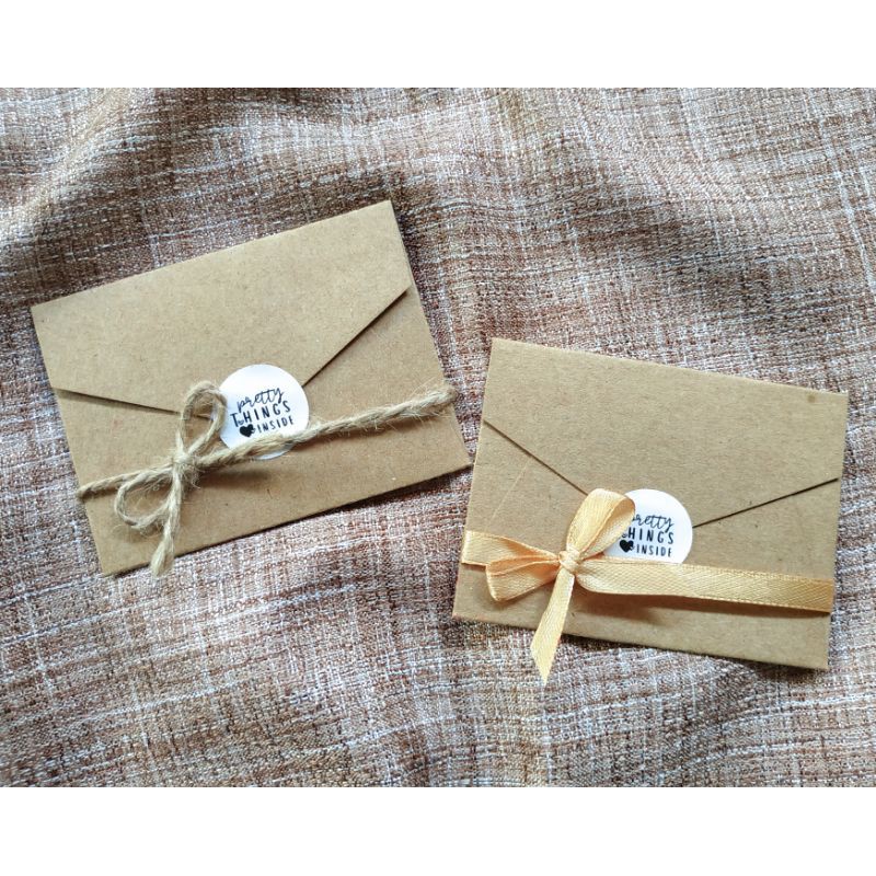 

Amplop Coklat Vintage