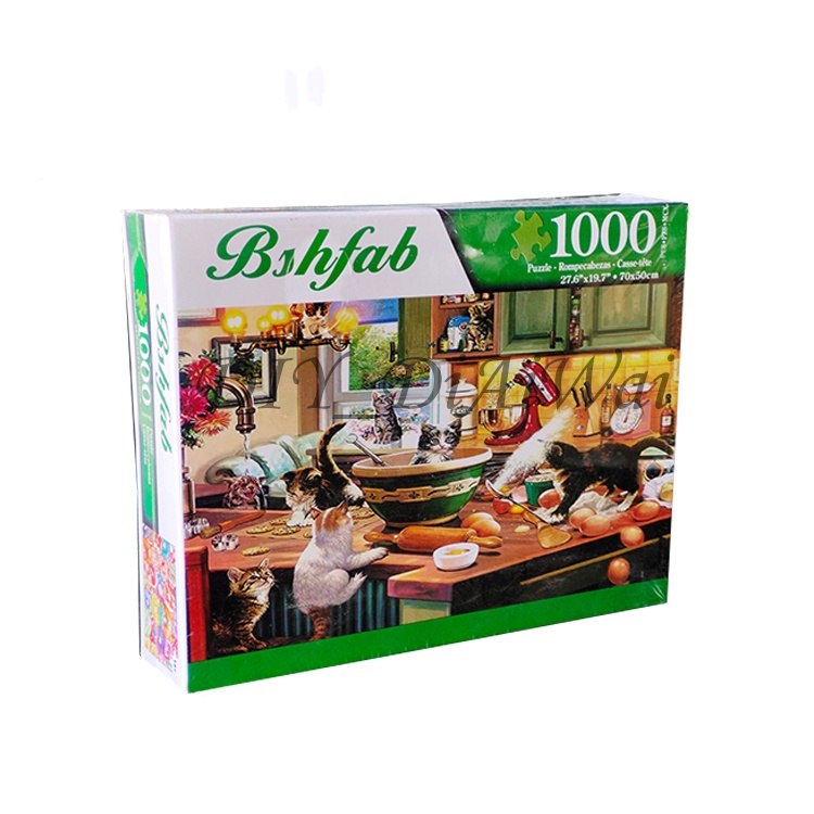 Puzzle Jingsaw 1000 pcs Uk.70 x 50cm - Cat Kitchen