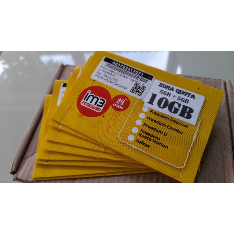 PROMO INDOSAT DOUBLE KUOTA 10 GB (5 GB + 5 GB) INDRAMAYU