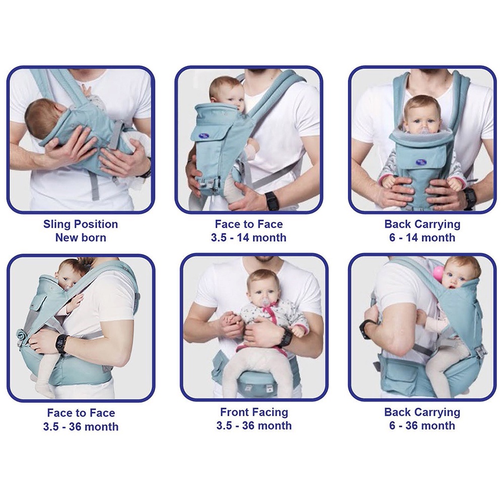 Baby Safe Baby Hip Seat Baby Carrier Gendongan Bayi Baru Lahir