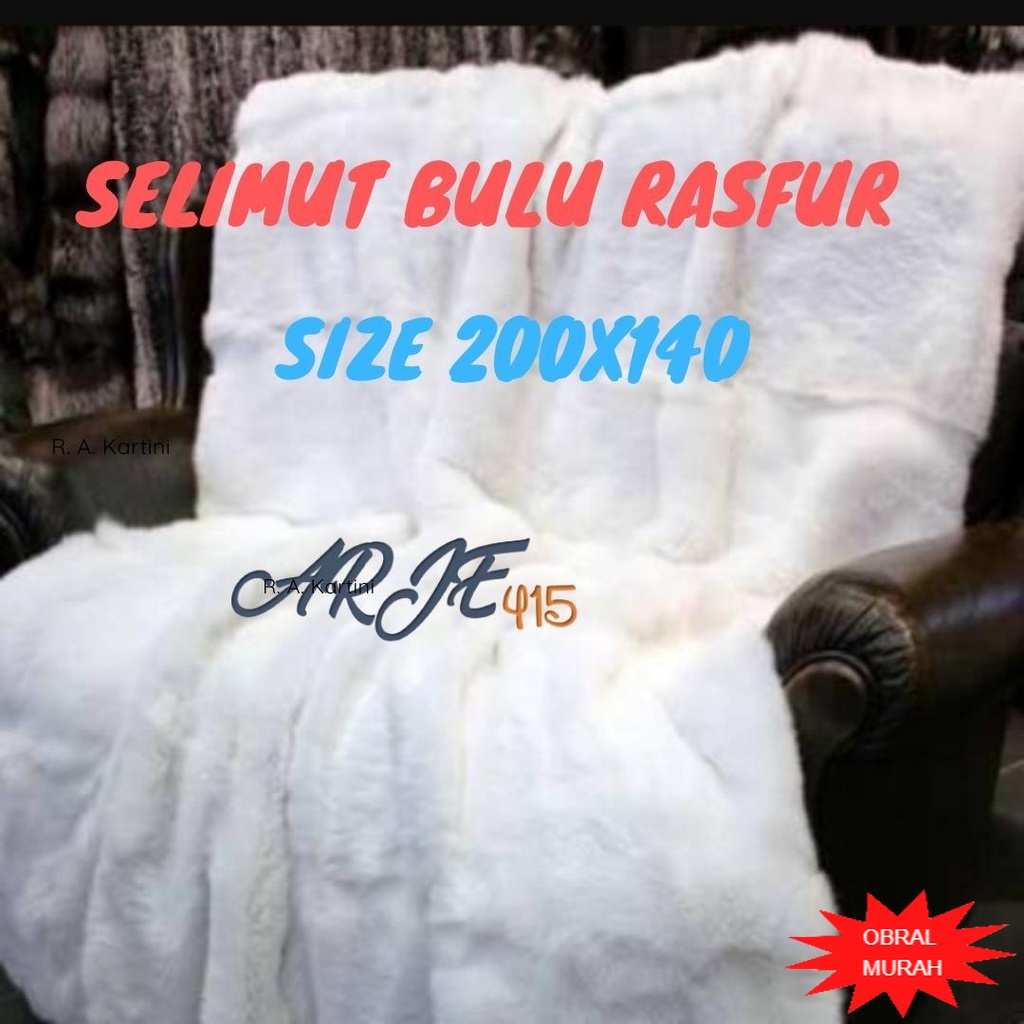 ABIMSTORID terbaru murah  Selimut bulu/selimut bulu polos/selimut/rasfur/bulu harga grosir terbaru