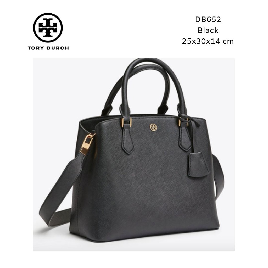 Tory Burch Robinson triple compartment tote Original