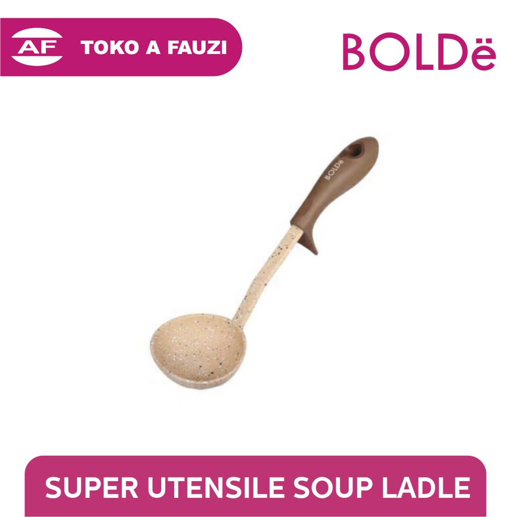 BOLDE Super Utensil Soup ladle - Sendok Soup - Sendok Kuah - Centong Sayur - Centong Kuah