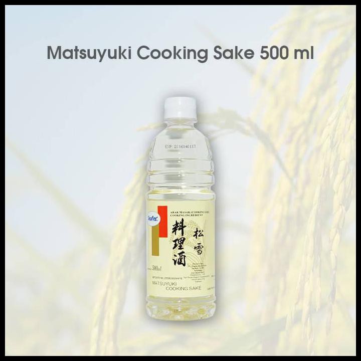 

TERBARU MATSUYUKI COOKING SAKE 1/2 LITER !!!!