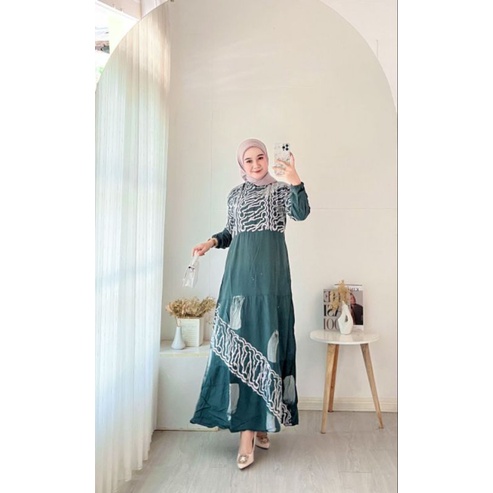 Gamis Rayon Floy Allsize