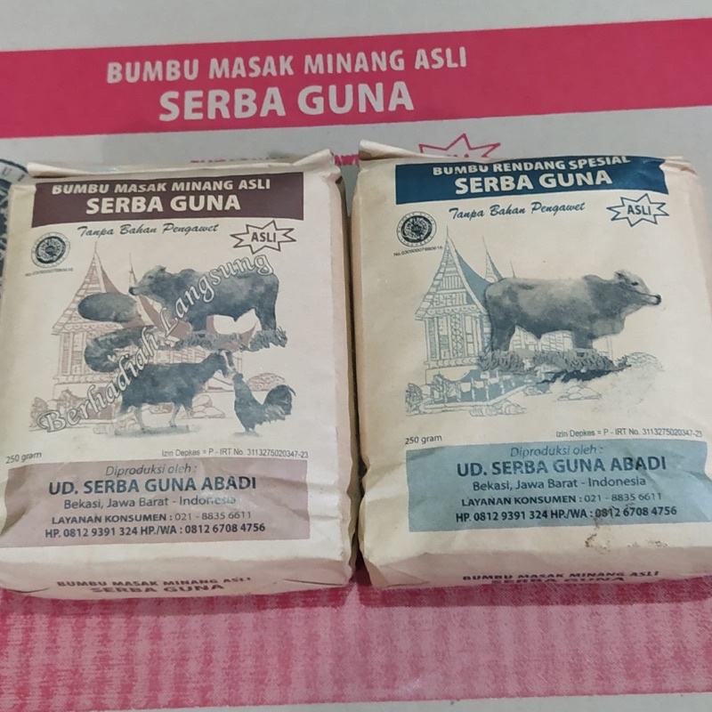 

BUMBU MASAK MINANG ASLI SERBAGUNA 250gram - Bumbu gulai - bumbu rendang - Bumbu Kering Indofood - Bumbu Racik - Masakan Minang - Masakan Nusantara - Bumbu Basah - Bumbu Siap Saji - Rempah Siap Saji - Rempah Rempah - Gule Bumbu Padang - Bumbu Tabur -