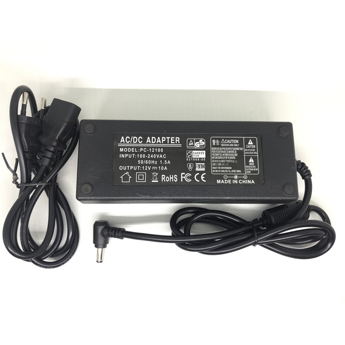 Adaptor 12V 10A / Adaptor 12 Volt 10 Ampere