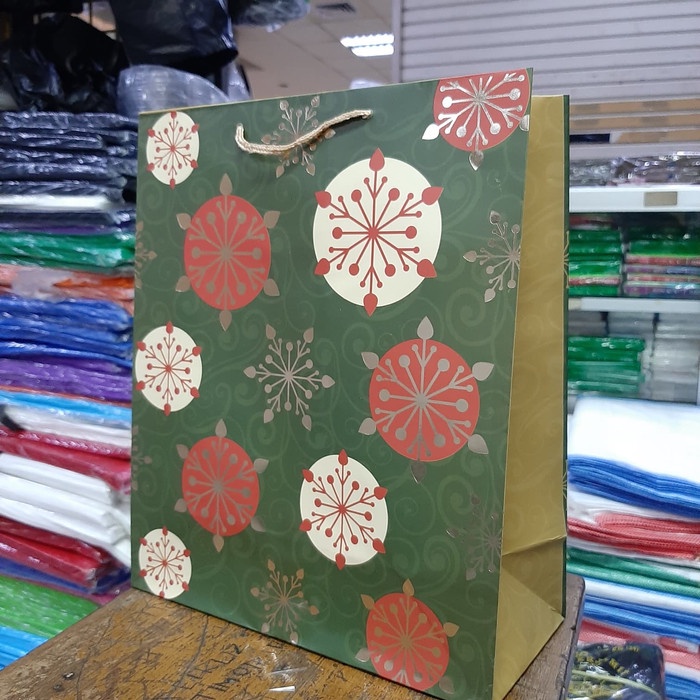 

[RESTOCK] Paperbag Christmas/Tas Kertas Natal uk 25X30 TERMURAH