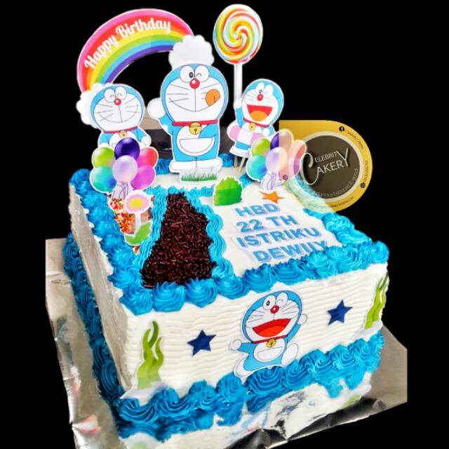 Gambar Kue Doraemon Kotak cermindunia.github.io