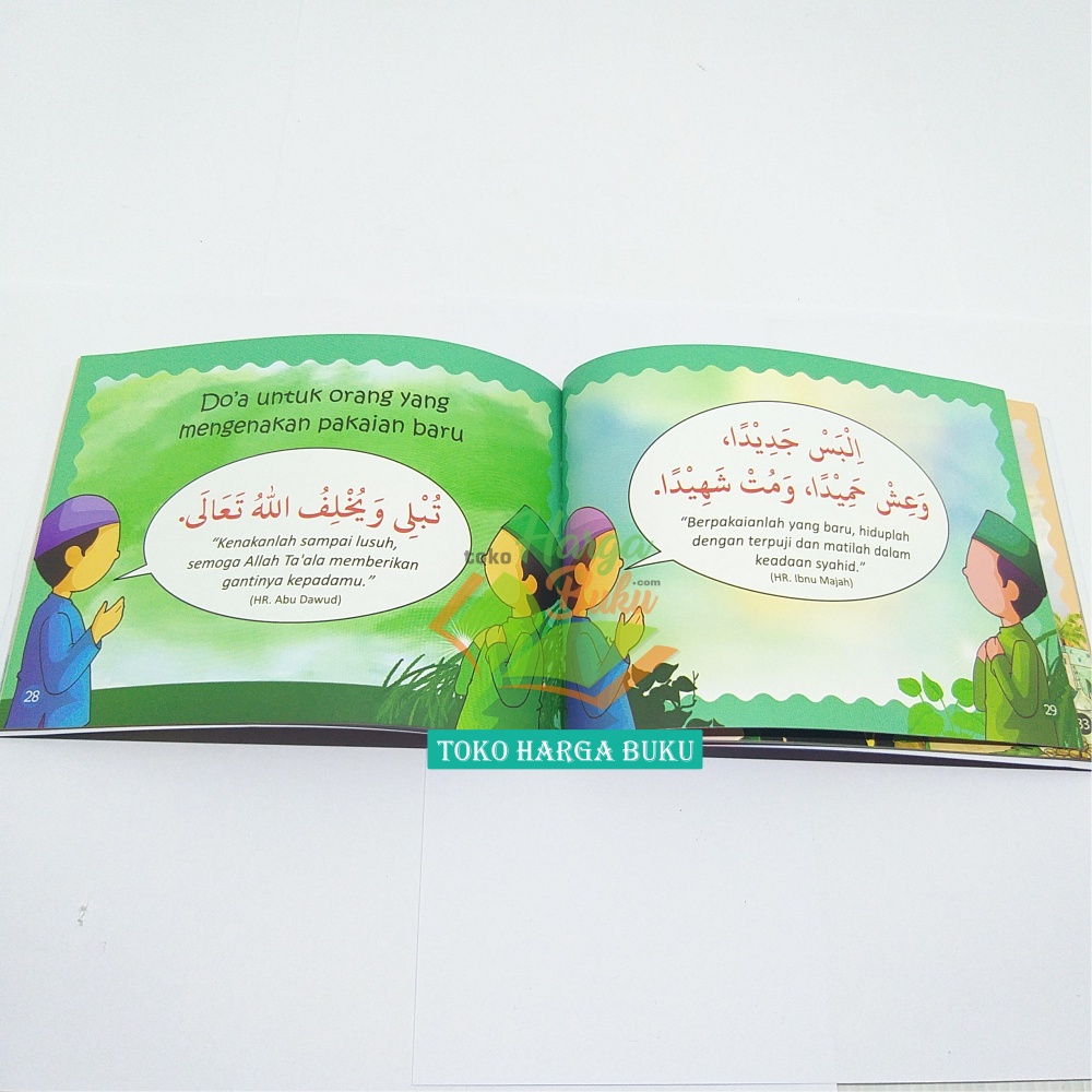 Do'a-Do'a Pilihan Buku Anak Islami Doa Muslim Full Color Bergambar Penerbit Pustaka Ibnu Umar