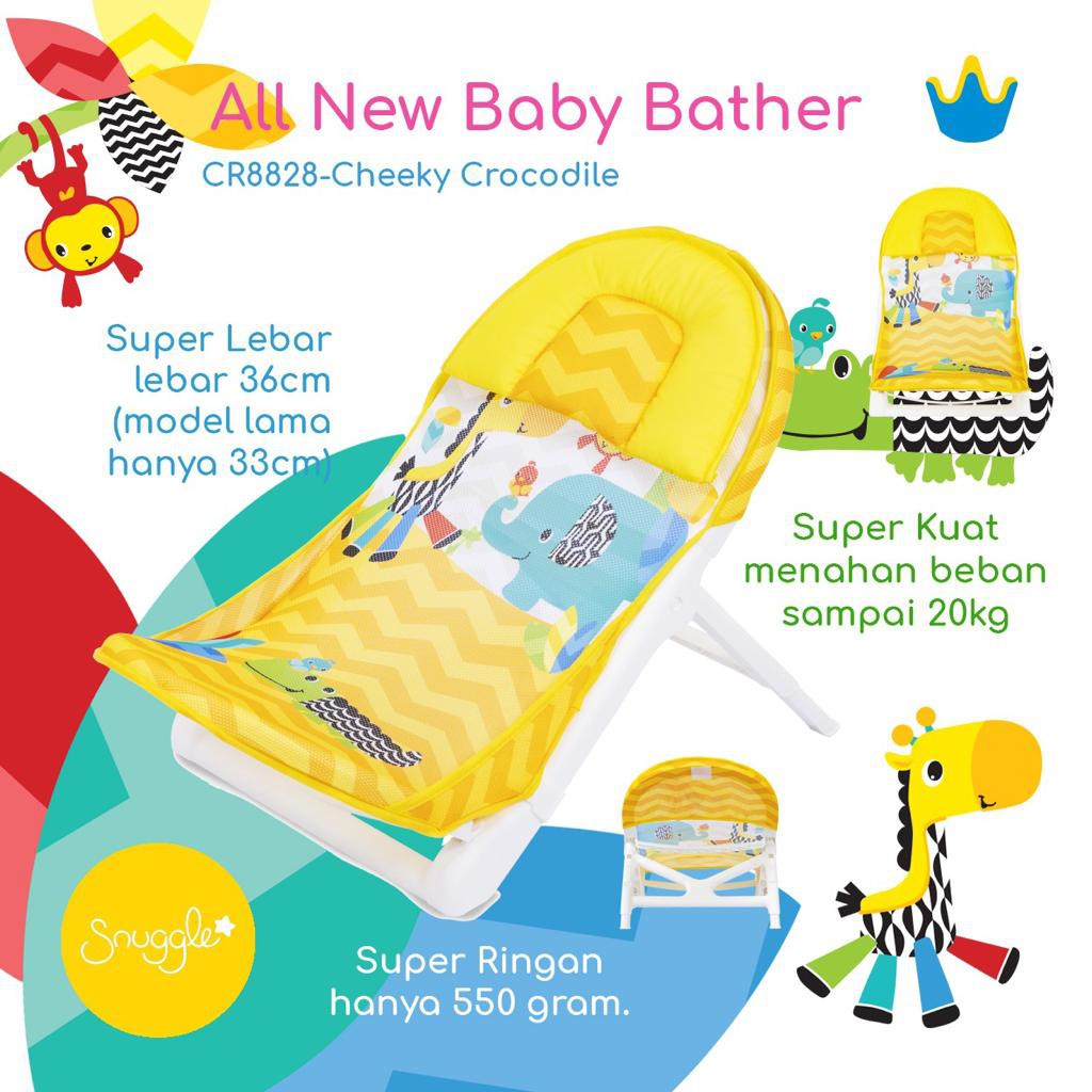 Makassar - Crown Snuggle Super Baby Bather Motif BARU / Jaring Mandi Crown