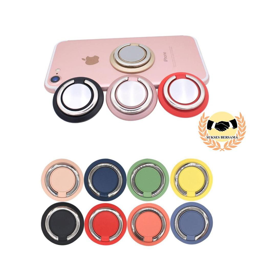 RING PERMATA GRIP BUMPER STAND PEGANGAN TANGAN UNIVERSAL CHOICE DOVE AURORA BSB4764