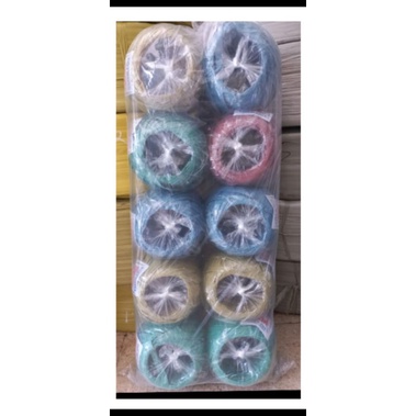 

Tali Rafia 800gram tali rafia cap gajah rumput jepang tali rafia 8ons rumput jepang tali pengikat tali plastik strapping band