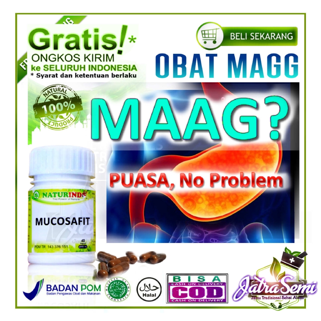 Obat Asam Lambung, Maag, Tukak Lambung, Nyeri Lambung, Luka Lambung, Lambung Perih, Gerd, Mual ...