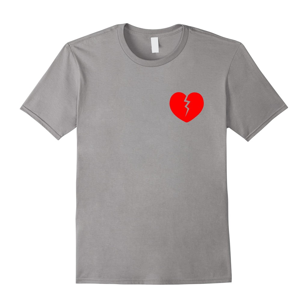 Kaos T Shirt Model Gambar Broken Heart Shopee Indonesia