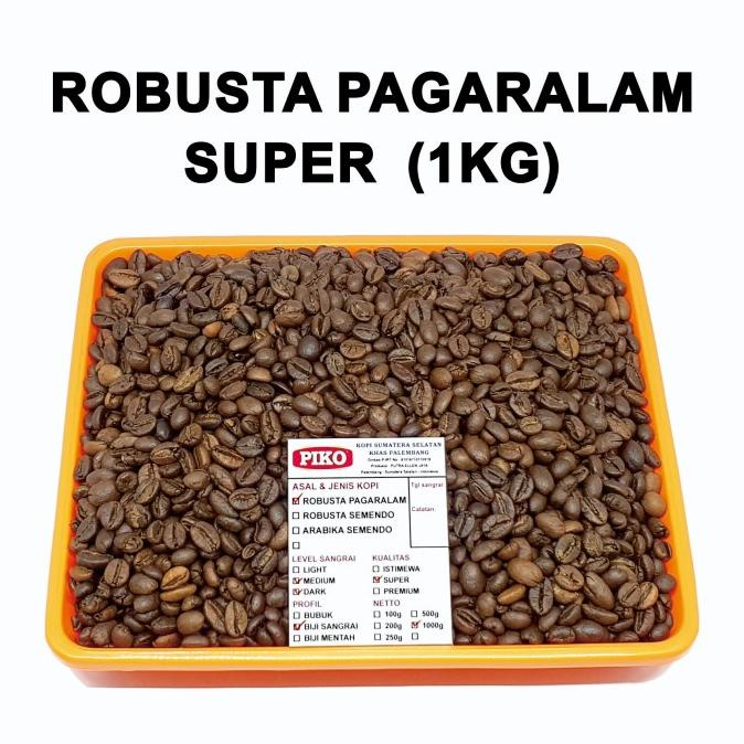

[ COD ] Kopi Biji Sangrai Robusta Pagaralam ( 1kg ) STOK TERBATAS Kode 571
