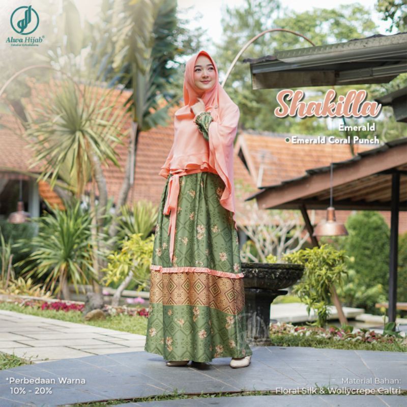 Shakila Set By Alwa Hijab /Original Sub Distributor Alwa Hijab