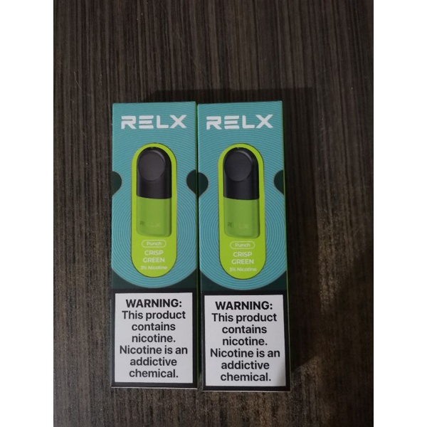 Relx Infinity Essential 1 pack 2 pods Crisp Green