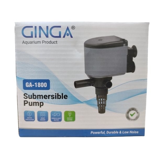 GINGA GA 1800 POMPA AIR AQUARIUM POMPA CELUP AQUARIUM 18WATT LOW WATT