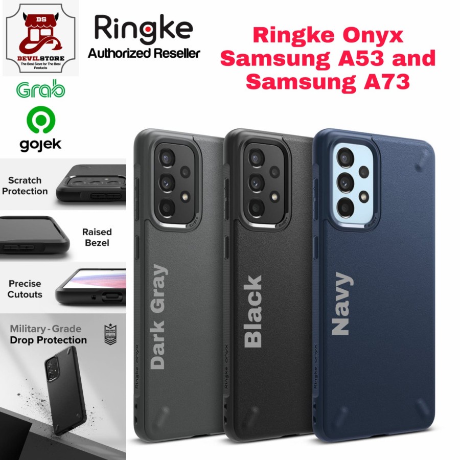 Case Samsung A53 Case Samsung A73 Ringke Onyx Original Casing A53 A73