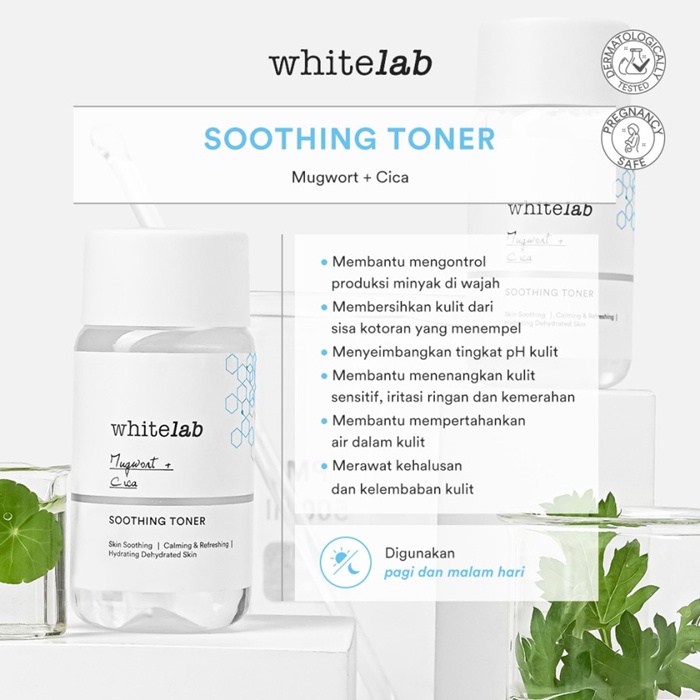 [ORI] Pelembab Wajah dan Menenangkan Kulit Wajah Ampuh dalam Waktu 7 hari | Whitelab Soothing Toner - Toner Wajah - Toner White Lab[