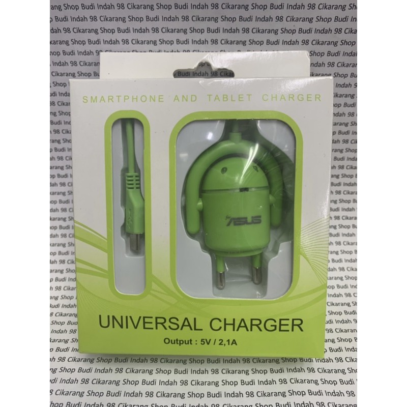 TC TRAVEL CHARGER CAGER ANDROID KARAKTER 5V 2,1A