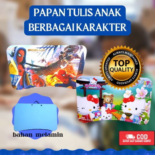 

PAPAN TULIS ANAK BERBAGAI KARAKTER BAHAN MELAMIN ASLI